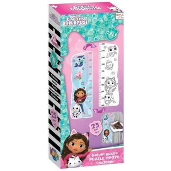 Luna: Gabi babaháza színezhető magasságmérő 25db-os maxi puzzle kép
