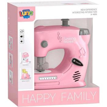 Luna: Happy Family Rózsaszín varrógép fénnyel és hanggal kép