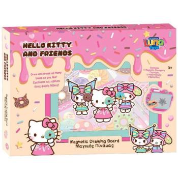 Luna: Hello Kitty letörölhető mágneses rajztábla 38×28×3cm kép
