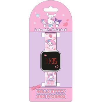 Luna: Hello Kitty My Melody LED-es karóra kép