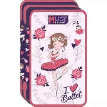 Luna: I Love Ballet 3 szintes töltött tolltartó kép