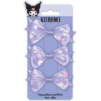 Luna: Kuromi 3db-os masnis hajcsat szett kép