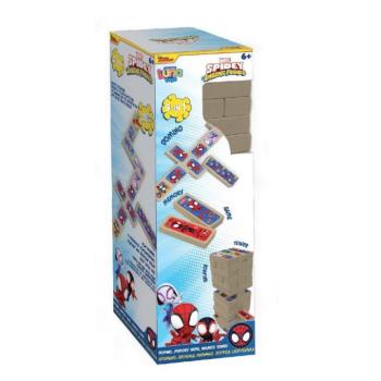 Luna: Marvel Spidey 3az1-ben társas - Jenga, Dominó és Memóriajáték kép
