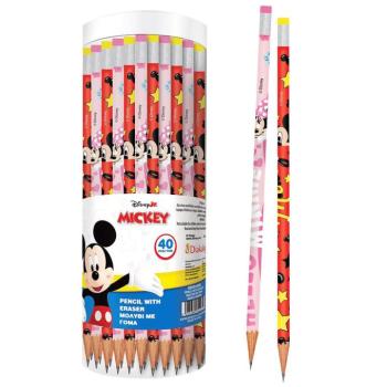 Luna: Mickey és Minnie egér radíros grafitceruza, kétféle változatban 1db kép