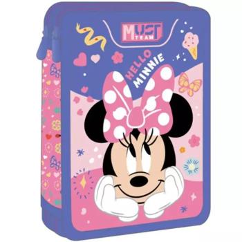 Luna: Minnie egér 2 szintes töltött tolltartó kép