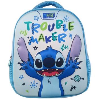 Luna: Must Team 3D Stitch lekerekített ovis hátizsák 26x10x32 cm kép