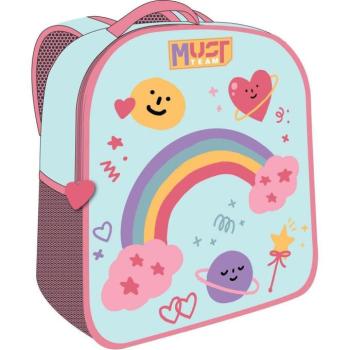 Luna: Must Team 3D szivárvány mintás ovis hátizsák 26x10x32cm kép