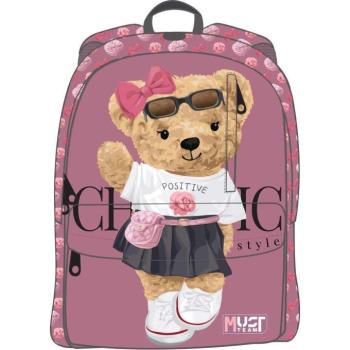 Luna: Must Team Chic Style lekerekített iskolatáska, hátizsák 32x17x42cm kép