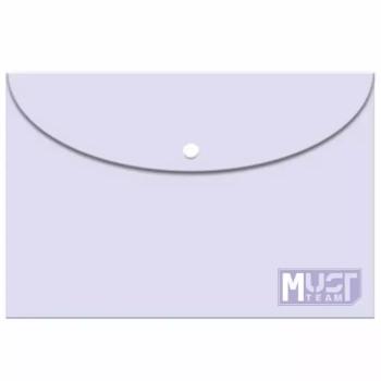 Luna: Pasztell lila színű műanyag irattartó mappa A/4-es méretben kép