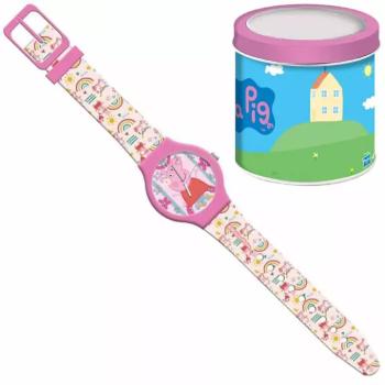 Luna: Peppa malac analóg karóra fém díszdobozban kép