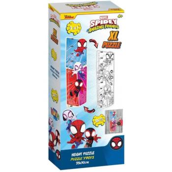Luna: Spidey és csodás barátai színezhető magasságmérő 25db-os maxi puzzle kép