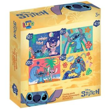 Luna: Stitch 4az1-ben puzzle szett kép