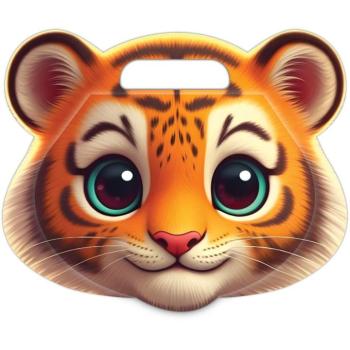 Luna: Tigris alakú 40 lapos vázlatfüzet 28x28 cm kép