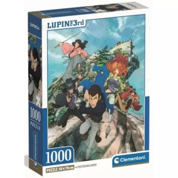 Lupin the 3rd 1000 darabos puzzle - Clementoni kép
