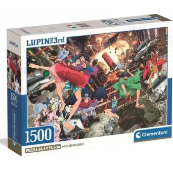 Lupin the 3rd 1500db-os compact puzzle - Clementoni kép