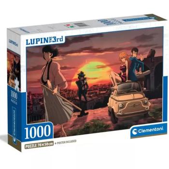 Lupin the 3rd - Olasz meló 1000db-os puzzle - Clementoni kép