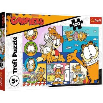 Lusta Garfield 100db-os puzzle - Trefl kép