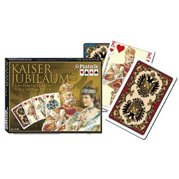 Luxus römi kártya - Kaiser Jubiläum 2x55 lap - Piatnik kép