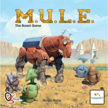 M.U.L.E. The Board Game társasjáték, angol nyelvű kép