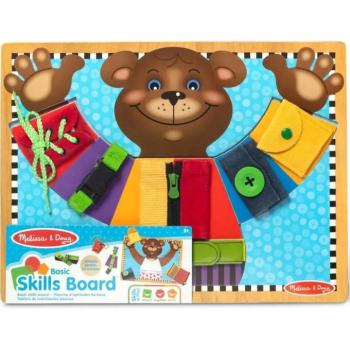 Macis alapvető készségek fa tábla készségfejlesztő játék - Melissa & Doug kép