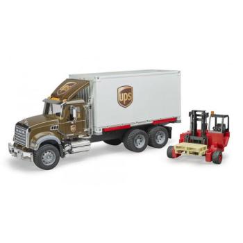 Mack Granite UPS - villástargoncával - Bruder 2828