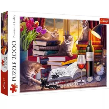 Macskaest 2000db-os prémium puzzle - Trefl kép