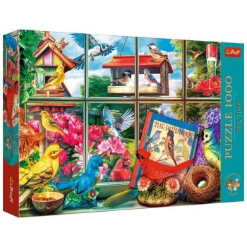 Madarak az ablak mögött 1000db-os Prémium plus quality puzzle -Trefl