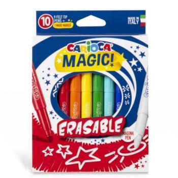 Magic Erasable 10db-os színes filctoll szett - Carioca kép
