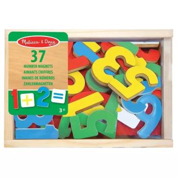 Mágneses fa számok készségfejlesztő játékszett tárolódobozban - Melissa & Doug kép
