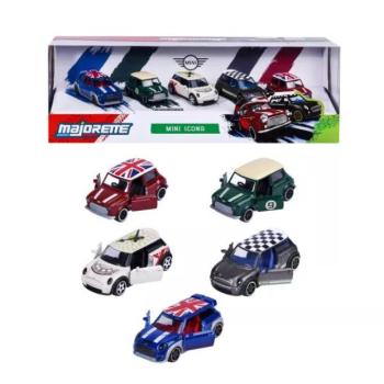 Majorette Mini Icons 5 darabos fémautó szett, 1:64 kép