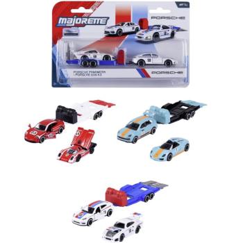 Majorette: Porsche Motorsport kisautó utánfutóval többféle változatban 1db - Simba Toys kép