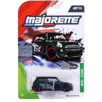 Majorette: Prémium autómodell - Mini John Cooper S - zöld - Simba Toys kép