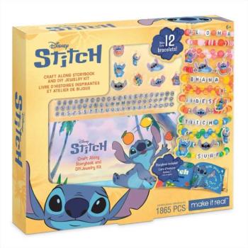 Make it Real: Stitch karkötőkészítő szett mesekönyvvel kép