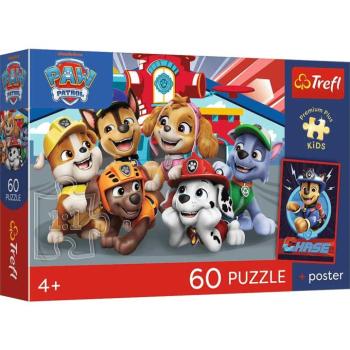 Mancs Őrjárat 60db-os prémium plusz kids puzzle poszterrel - Trefl kép