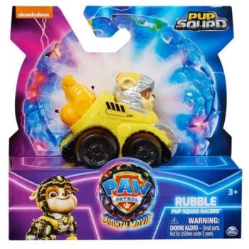Mancs Őrjárat A Szuperfilm: Pup Squad Racers Rubble minifigura járművel - Spin Master kép