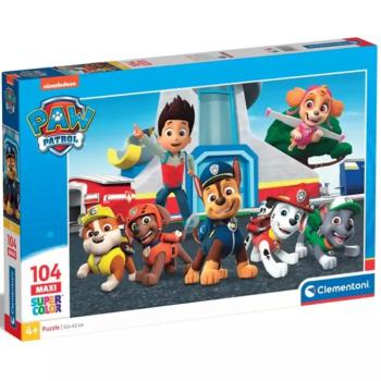 Mancs őrjárat bevetésre készen 104db-os maxi supercolor puzzle - Clementoni kép