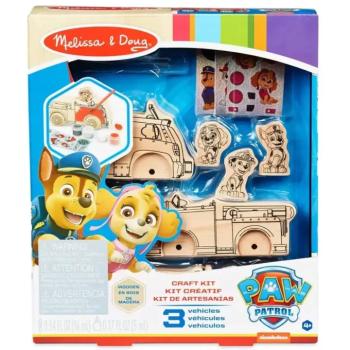 Mancs Őrjárat Fa Jármű Festő Készlet – Melissa & Doug kép
