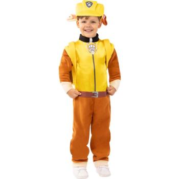 Mancs őrjárat gyerek jelmez kiegészítőkkel - Rubble Méret - gyermek: XS: 99 - 101 cm kép