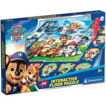 Mancs őrjárat interaktív 24db-os padló puzzle - Clementoni kép