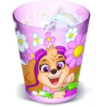 Mancs őrjárat: Joy műanyag pohár - 285 ml, pink kép