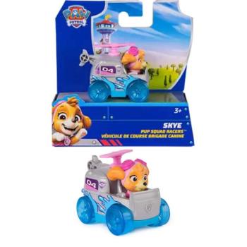 Mancs Őrjárat: Pup Squad Racers - Mini Skye járműve - Spin Master