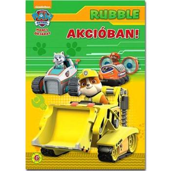 Mancs Őrjárat: Rubble akcióban! foglalkoztató könyv kép