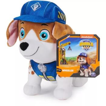 Mancs őrjárat: Rubble és csapata Wheeler plüss 19cm - Spin Master kép
