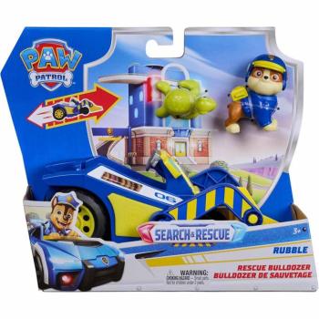 Mancs Őrjárat: Search & Rescue Hátrahúzható Rubble járgánya figurával - Spin Master