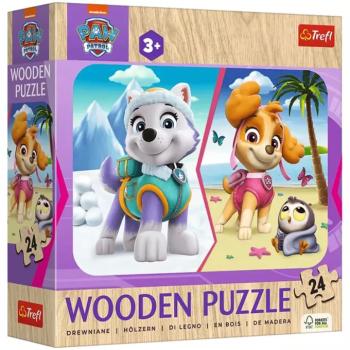 Mancs őrjárat Sky és Everest kalandja 24db-os fa puzzle - Trefl kép