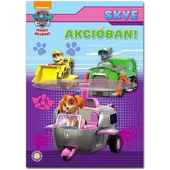 Mancs Őrjárat: Skye akcióban! foglalkoztató könyv kép