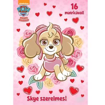Mancs őrjárat: Skye szerelmes! színező füzet matricákkal kép