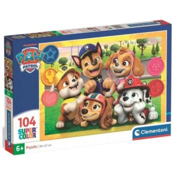 Mancs őrjárat Super Color puzzle 104 db-os - Clementoni kép
