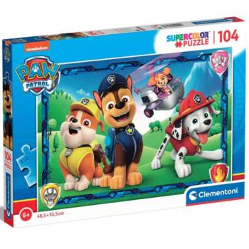 Mancs őrjárat Supercolor puzzle 104db-os - Clementoni kép