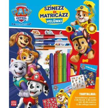 Mancs Őrjárat – Színezz és matricázz velünk! kép